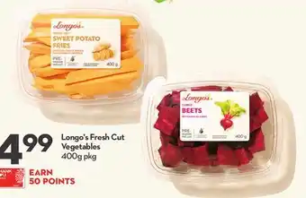 Longo's Longo's fresh cut vegetables offer