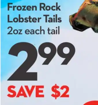 Longo's Frozen rock lobster tails offer