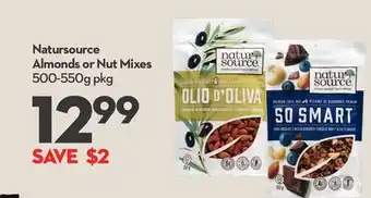 Longo's Natursource almonds or nut mixes offer