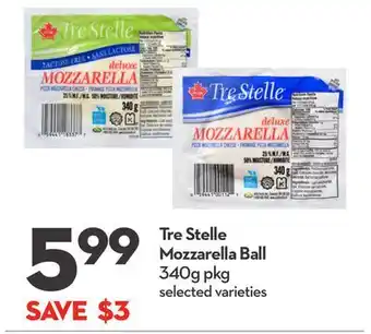 Longo's Tre stelle mozzarella ball offer