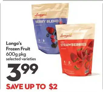 Longo's Longo's frozen fruit offer