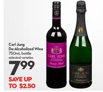 Longo's Carl jung de-alcoholized wine offer