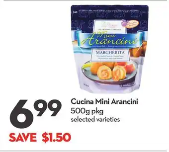 Longo's Cucina mini arancini offer