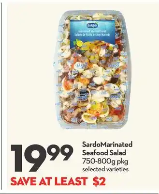 Longo's Sardo marinated seafood salad offer