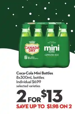 Longo's Coca-cola mini bottles offer
