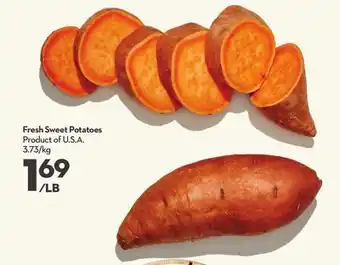 Longo's Fresh sweet potatoes offer