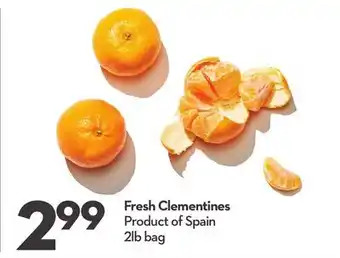 Longo's Fresh clementines offer