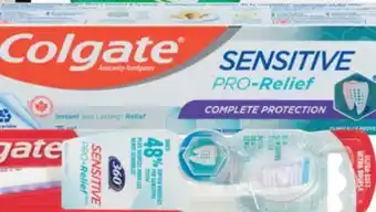 Real Canadian Superstore Colgate super premium toothpaste, 73-170 ml or manual toothbrush, 1 ea offer