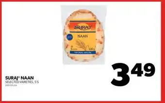 Real Canadian Superstore Suraj naan, 5's offer