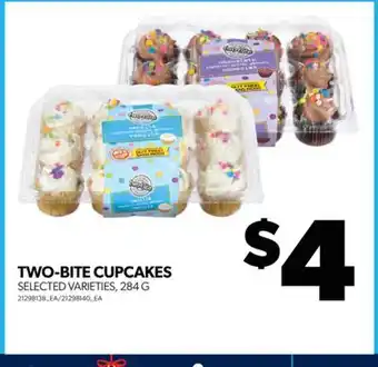 Real Canadian Superstore Two-bite cupcakes, 284 g offer