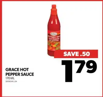 Real Canadian Superstore Grace hot pepper sauce 170 ml offer