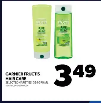 Real Canadian Superstore Garnier fructis hair care, 334-370 ml offer