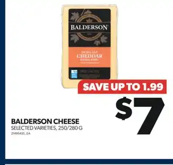 Real Canadian Superstore Balderson cheese, 250/280 g offer