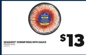Real Canadian Superstore Seaquest shrimp ring with sauce, 454 g offer