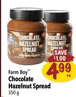Farm Boy Farm boy chocolate hazelnut spread offer