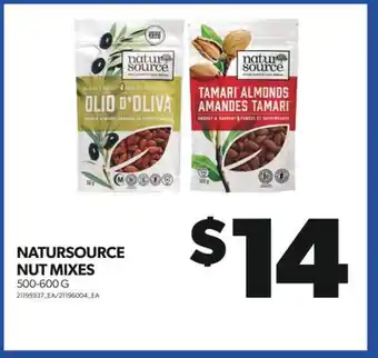 Real Canadian Superstore Natursource nut mixes, 500-600 g offer