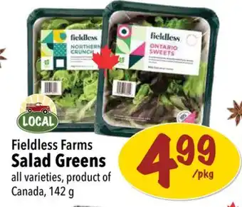 Farm Boy Fieldless farms salad greens offer