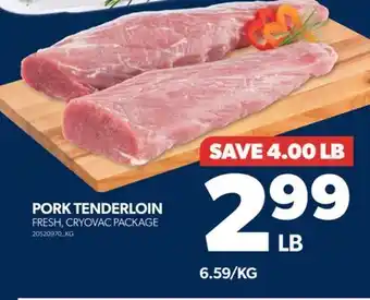 Real Canadian Superstore Pork tenderloin offer