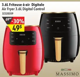 Sushi Shop Massimo air fryer 3.6l digital control offer