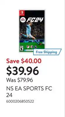 Walmart Ns ea sports fc 24 offer