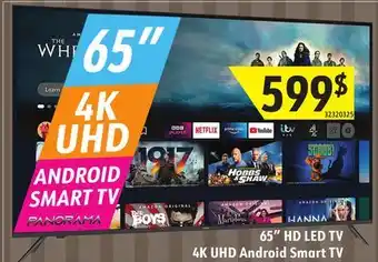 Sushi Shop 65 hd led tv 4k uhd android smart tv offer