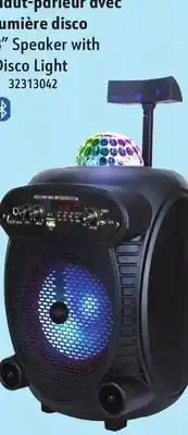Sushi Shop 8 speaker with disco light offer