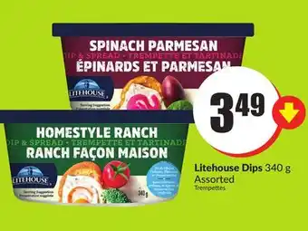Chalo FreshCo Litehouse dips 340 g assorted offer