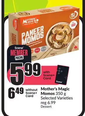 Chalo FreshCo Mother's magic momos 350 g selected varieties offer