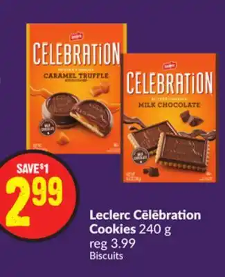Chalo FreshCo Leclerc cēlēbration cookies 240 g offer