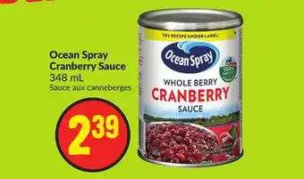 Chalo FreshCo Ocean spray cranberry sauce 348 ml offer