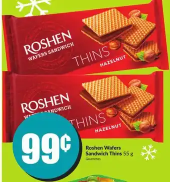 Chalo FreshCo Roshen wafers sandwich thins 55 g offer