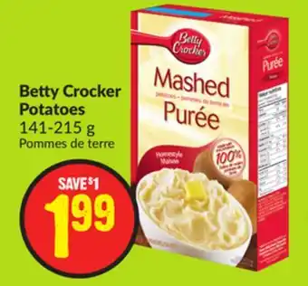 Chalo FreshCo Betty crocker potatoes 141-215 g offer