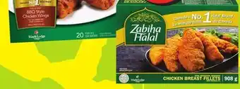 Chalo FreshCo Zabiha halal chicken wings or fillets frozen 908 g offer