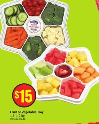 Chalo FreshCo Fruit or vegetable tray 1.1-1.2 kg offer