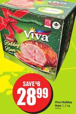 FreshCo Viva holiday ham 1.2 kg offer