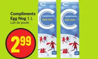 FreshCo Compliments egg nog 1 l offer