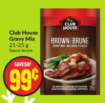 FreshCo Club house gravy mix 21-25 g offer