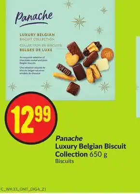 FreshCo Panache luxury belgian biscuit collection 650g offer