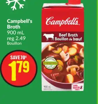 FreshCo Campbell's broth 900 ml offer