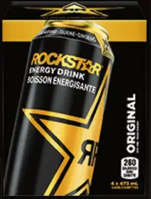 Giant Tiger Rockstar energy drink offer