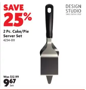 Home Hardware 2 pc. cake & pie server set offer
