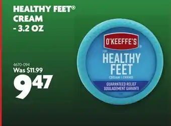 Home Hardware Healthy feet cream offer