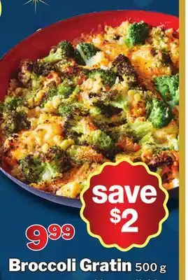 M & M Food Market Broccoli gratin offer