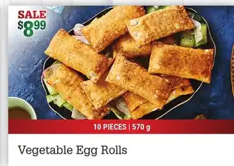 M & M Food Market Vegetable egg rolls offer