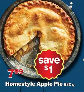M & M Food Market Homestyle apple pie offer