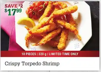 M & M Food Market Crispy torpedo shrimp offer