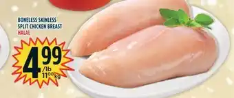 Marché Adonis Boneless skinless split chicken breast offer