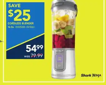 RONA Ninja cordless blender offer