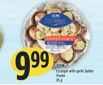 Marché Adonis Dom escargot with garlic butter offer
