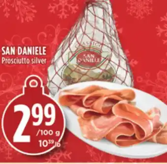 Marché Adonis San daniele prosciutto silver offer